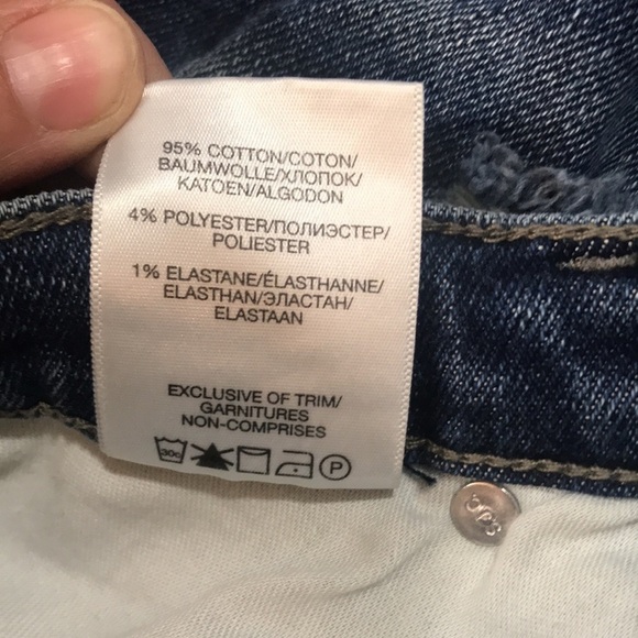 Silver Jeans “Not Your Boyfriends Jeans” Distressed Medium Wash Jeans size 32 - Picture 11 of 11
